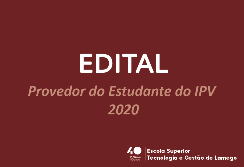 Eleição do Provedor do Estudante do IPV