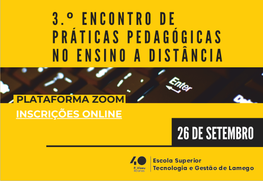 3.º Encontro de Práticas Pedagógicas no Ensino a Distância