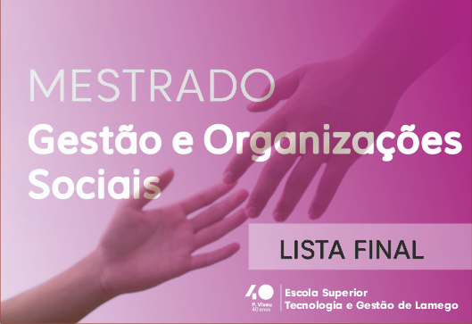 Mestrado de Gestão de Organizações Sociais