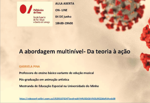 Aula aberta: A abordagem multinível – Da teoria à ação (04/06)