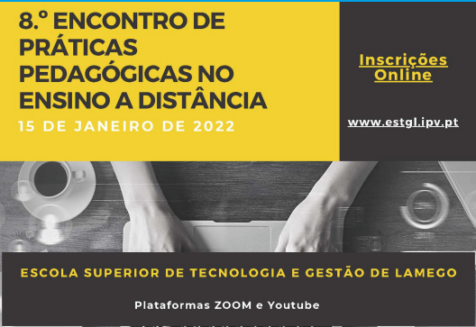 8.º Encontro de Práticas Pedagógicas no Ensino a Distância