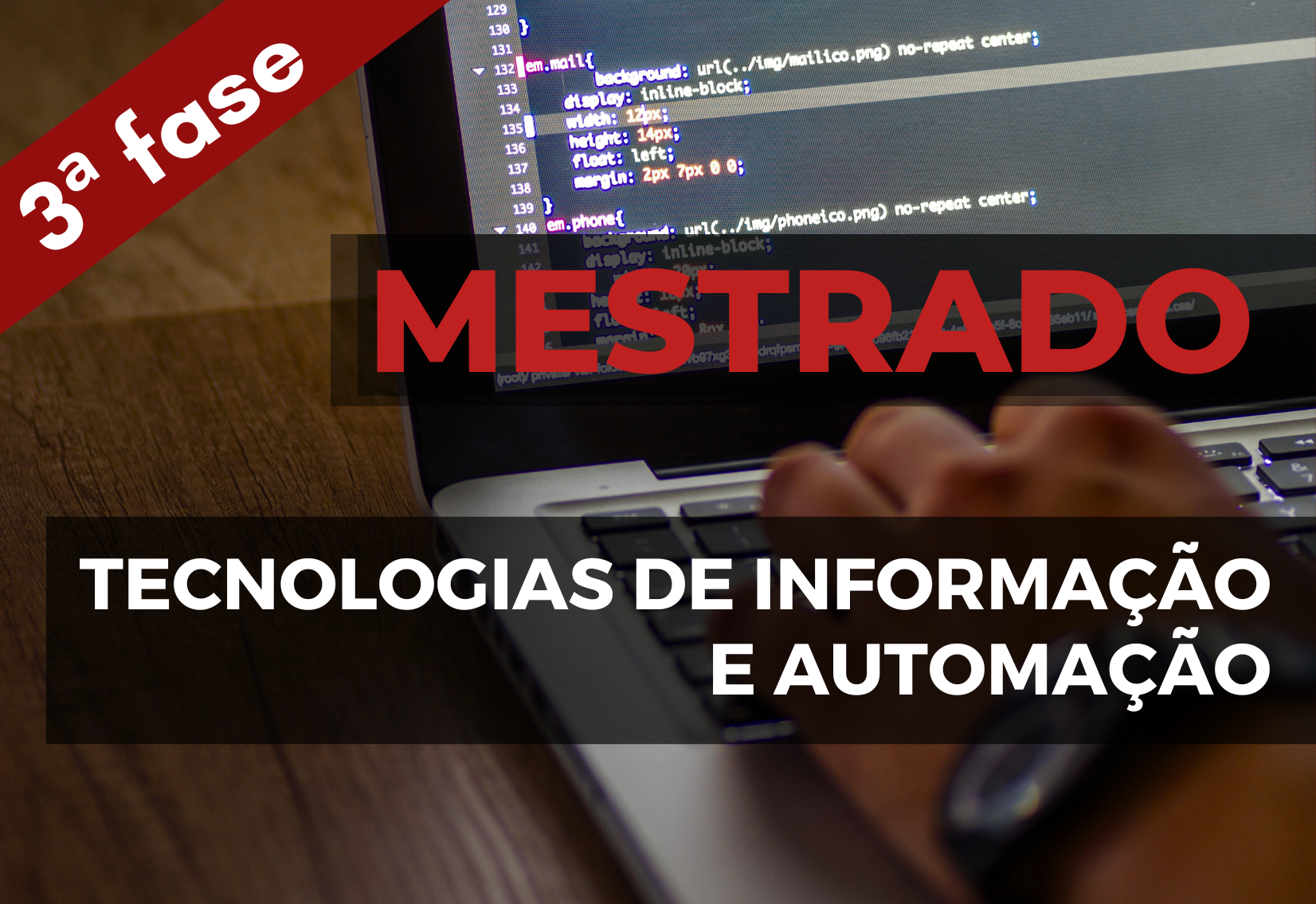 Tecnologias de Informação e Automação– (até 15 de set)