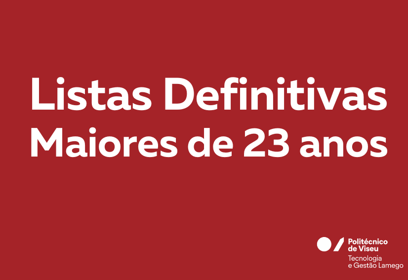 M23 – Listas Definitivas